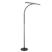 STEHLEUCHTE Nürnberg 46/22/156 cm - Schwarz, Metall (26/20/110cm) - Nettlife