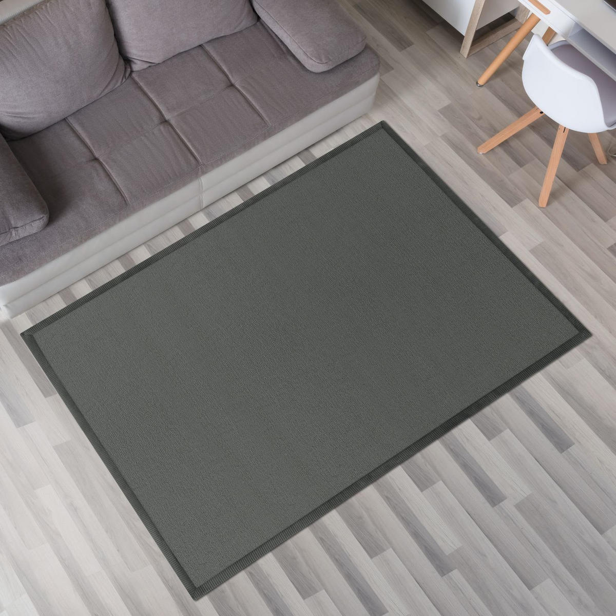 KINDERTEPPICH Anthrazit 200 x 350 cm - Anthrazit, Kunststoff (200/350cm) - TT Home