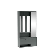GARDEROBENSCHRANK SETA 100/190/33 Modern Garderobenschrank Hellgrün - Hellgrün, Holzwerkstoff (100/190/33cm) - MASSENO