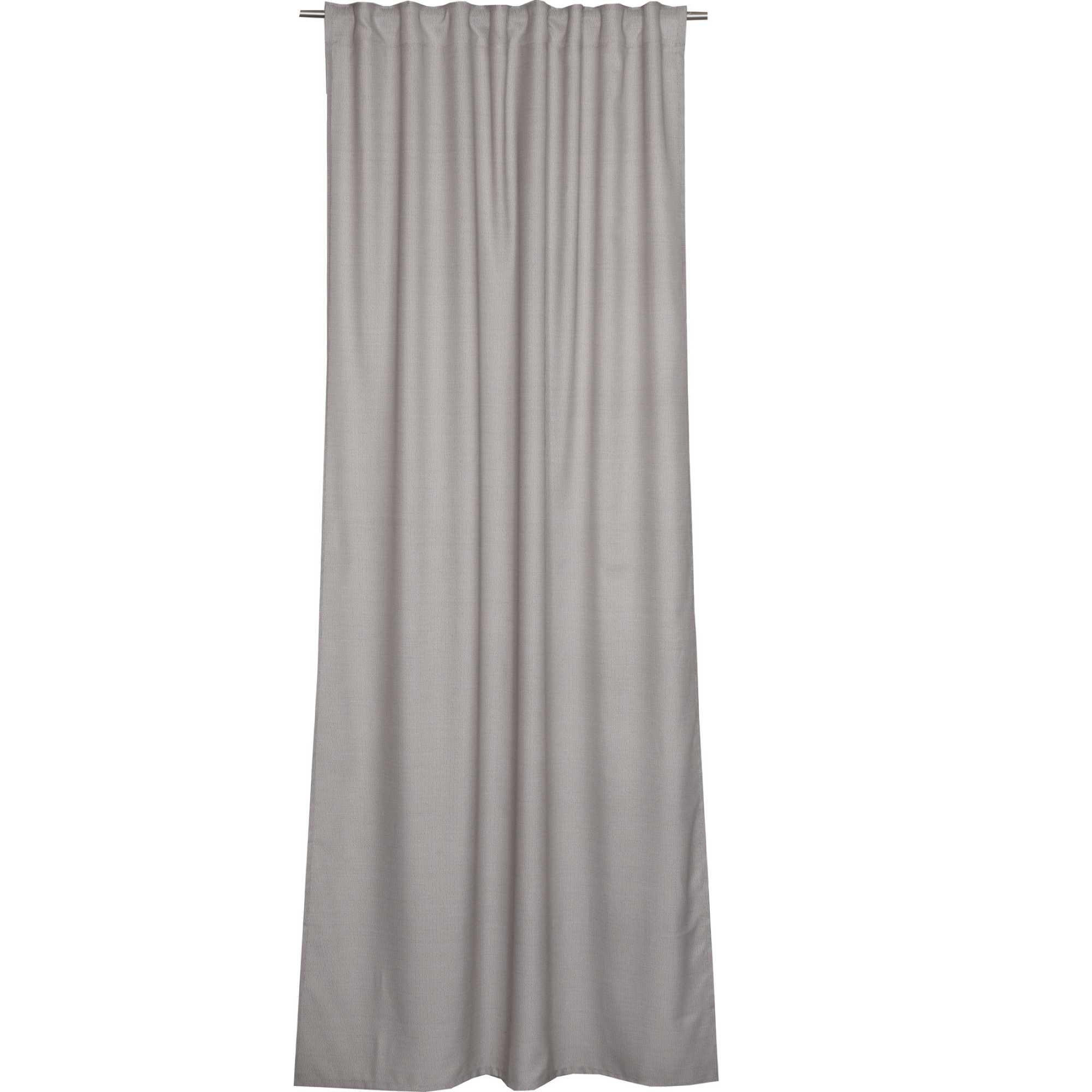 BLICKDICHTER SCHLAUFENVORHANG METRIC - Grau, Textil (130/0.5/250cm) - Esprit