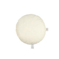 FEDERKISSEN Publik rund 50 cm Ø - Creme, Textil (50/50cm) - beties Heimtextil