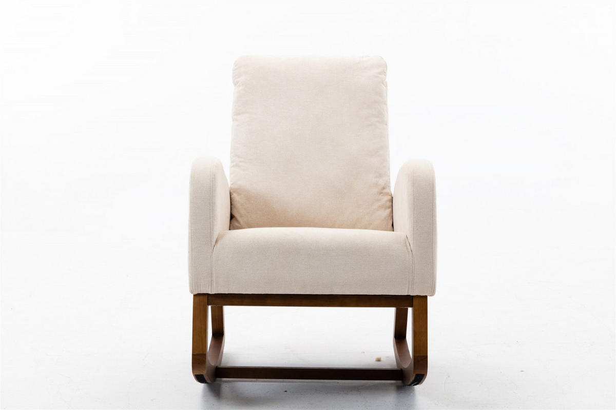 SCHAUKELSTUHL, Beige - Beige, Holz (94/100.48/68.98cm)
