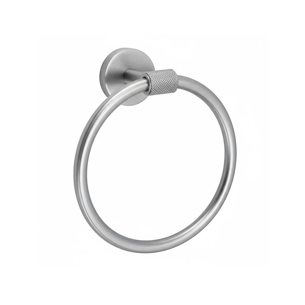 HANDTUCHHALTER Rea Ring 5710 Galo Brush Nickel - Nickelfarben, Metall (7.5/18/16cm) - REA