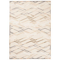 TEPPICH In-Outdoor Beige Abstract, Streifen - Kurzflor Rechteckig Creme - 120 x 170 cm - Beige, Textil (120/170cm) - Mazovia