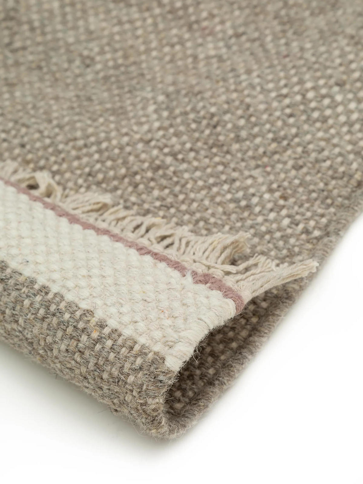 VOLNENA tekaška pregrinjalo Karla siva 80x250 cm - siva, tekstil/naravni materiali (80/250cm) - benuta Pop