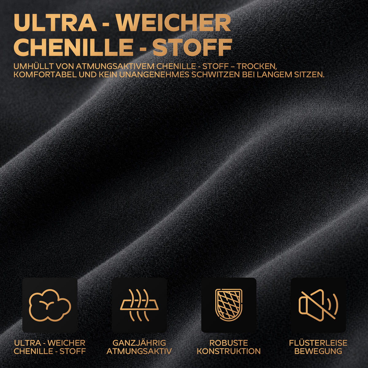 GAMINGSTUHL DE-40995 mit Nackenkissen und Rückenkissen Schwarz/Blau - Blau, Metall (58.5/120.5/63cm) - ComfortXL