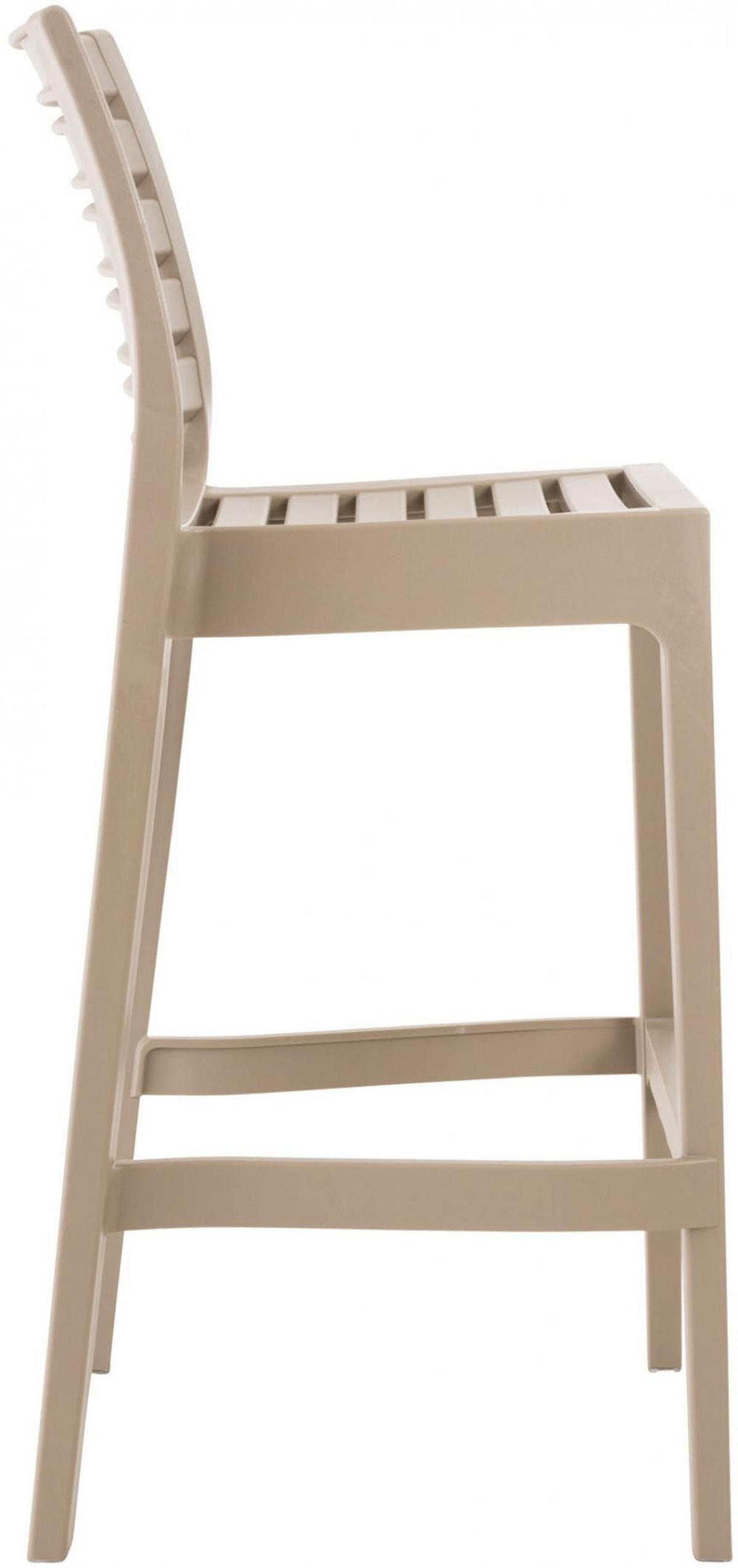BARHOCKER 2er Set Kunststoff schlamm - Schlammfarben, Kunststoff (45/105/51cm) - CLP