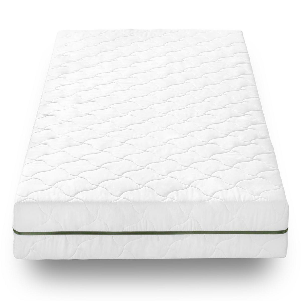 FEDERKERNMATRATZE Smart 90x190 cm - Weiß, Textil (90/190cm) - Sleezzz