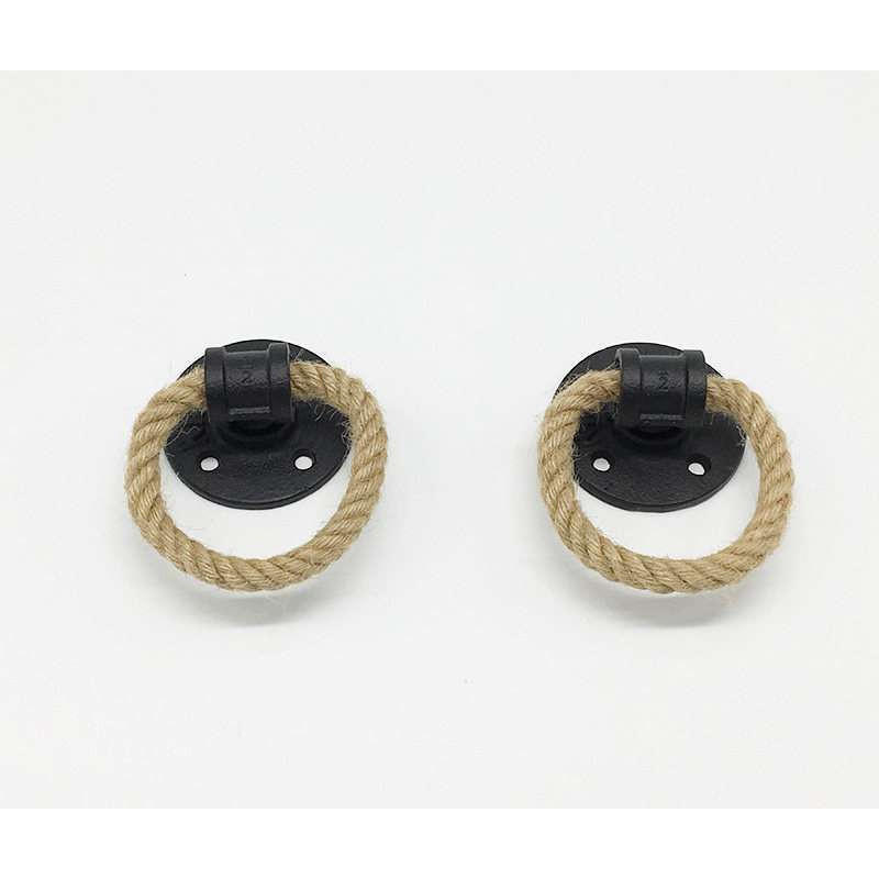 MÖBELGRIFF Schwarz 2er-Set - Schwarz, Metall (6.5/2/6.5cm)