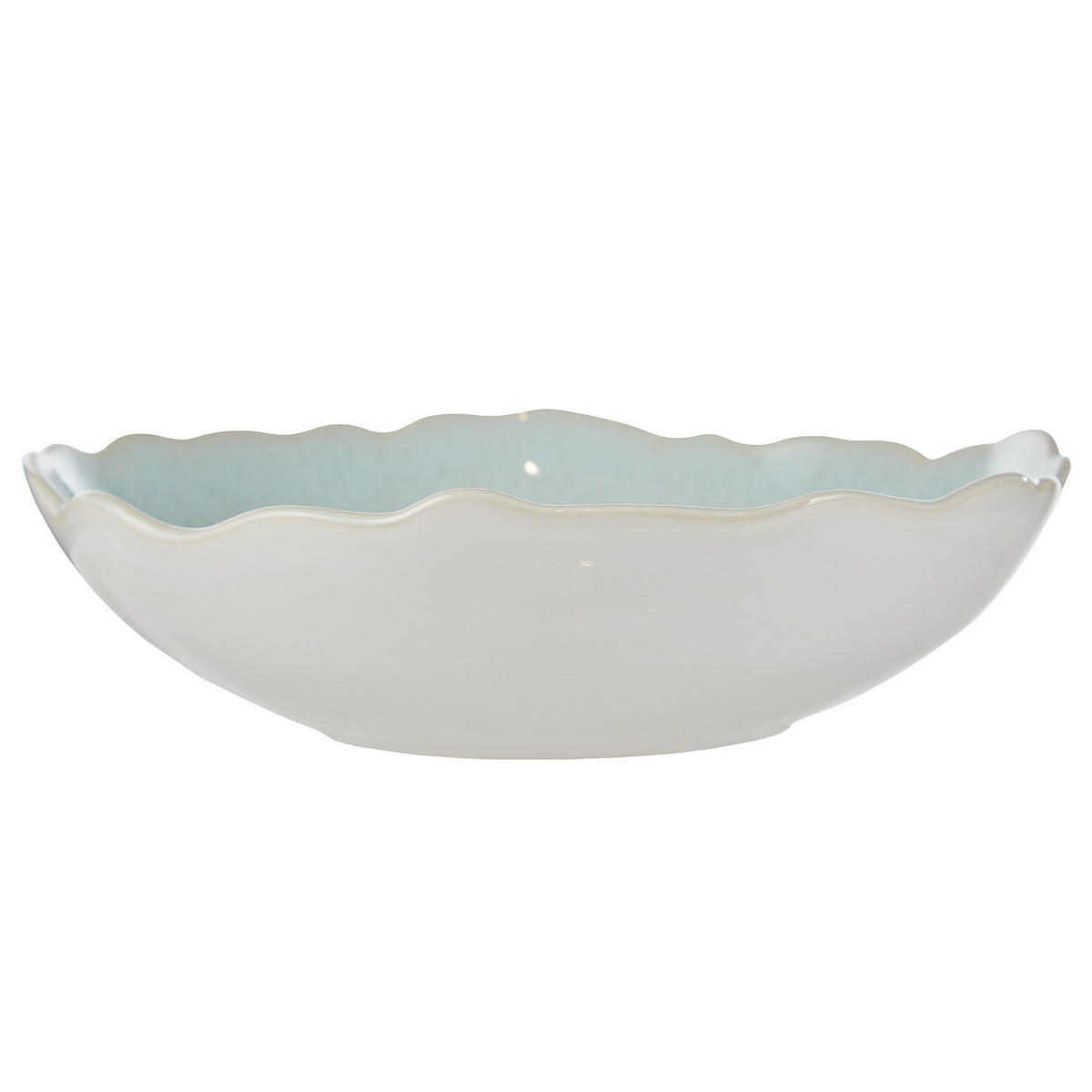 SCHALE Gaia - Hellblau, Keramik (22/22/5cm) - Butlers