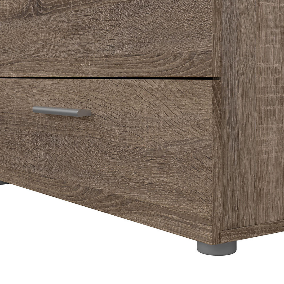 KOMMODE, Pepe, Trüffel, Holzwerkstoff, 140 x 40 x 82 cm - Trüffeleichefarben, Holzwerkstoff (140/82/40cm) - ebuy24