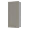 KÜCHENHÄNGESCHRANK Kvantum W4/40 Beige Matt / Grau Matt 40 / 32,5 / 96cm - Beige/Grau, Holz/Holzwerkstoff (40/96/32.5cm) - Feldmann-Wohnen
