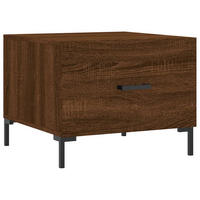 COUCHTISCH Braun Eichen-Optik 50x50x40 cm Holzwerkstoff - Braun, Holzwerkstoff (50/50/40cm) - furnicato