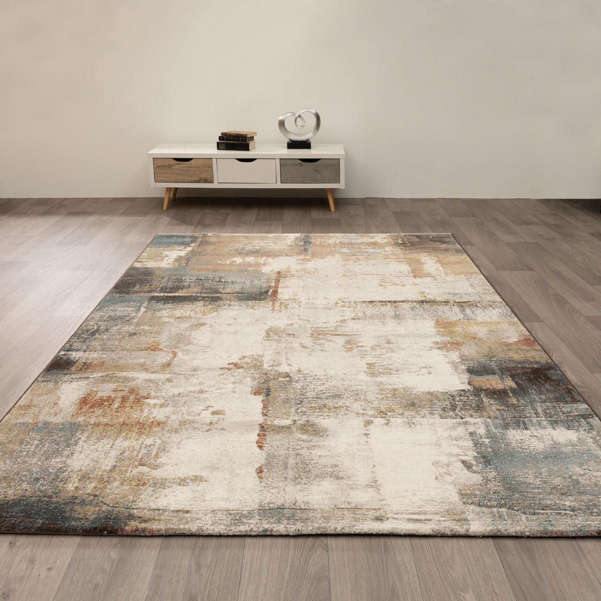 MODERNER TEPPICH 80/150 cm Lauro - Beige, Textil (80/150cm) - Steffensmeier