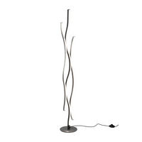 STEHLAMPE BLAZE - Grau - 20.5/20.5/138 cm - Grau, Metall (20.5/20.5/138cm) - Trio Leuchten