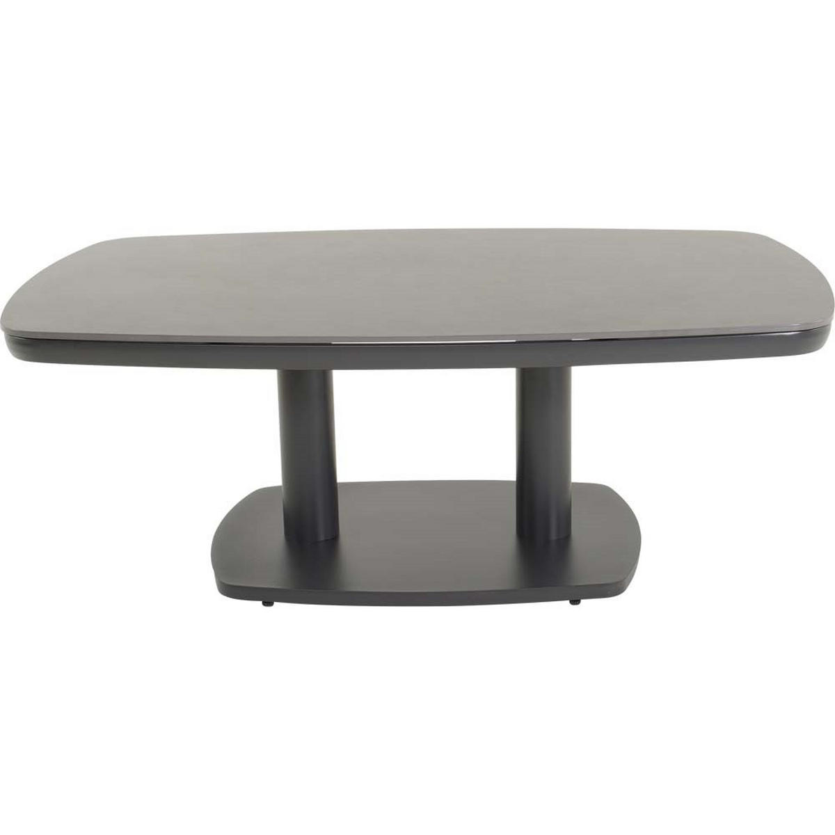 GARTENTISCH Geneva - Grau - 135/83/74 cm - Grau, Metall (135/83/74cm) - Lesli Living