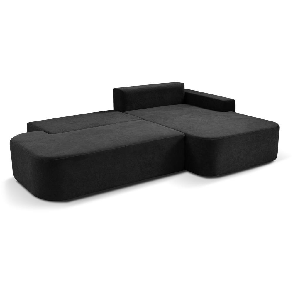 Thumbnail - Beautysofa Eckschlafsofa, Schwarz, Textil, L-Form,L-Form, 269x171 cm, Wohnzimmer, Sofas & Couches, Wohnlandschaften, Eck...