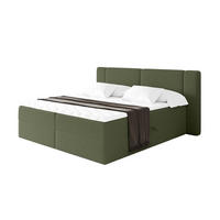 BOXBETT mit Matratze H3 - EVON - 140x200 cm Grün - Jadegrün, Holzwerkstoff (140/200cm) - ALTDECOR