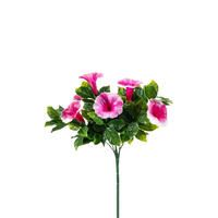 KUNSTPFLANZE Künstliche Petunie - Pablo 27 cm - Pink, Kunststoff (27cm) - Emerald