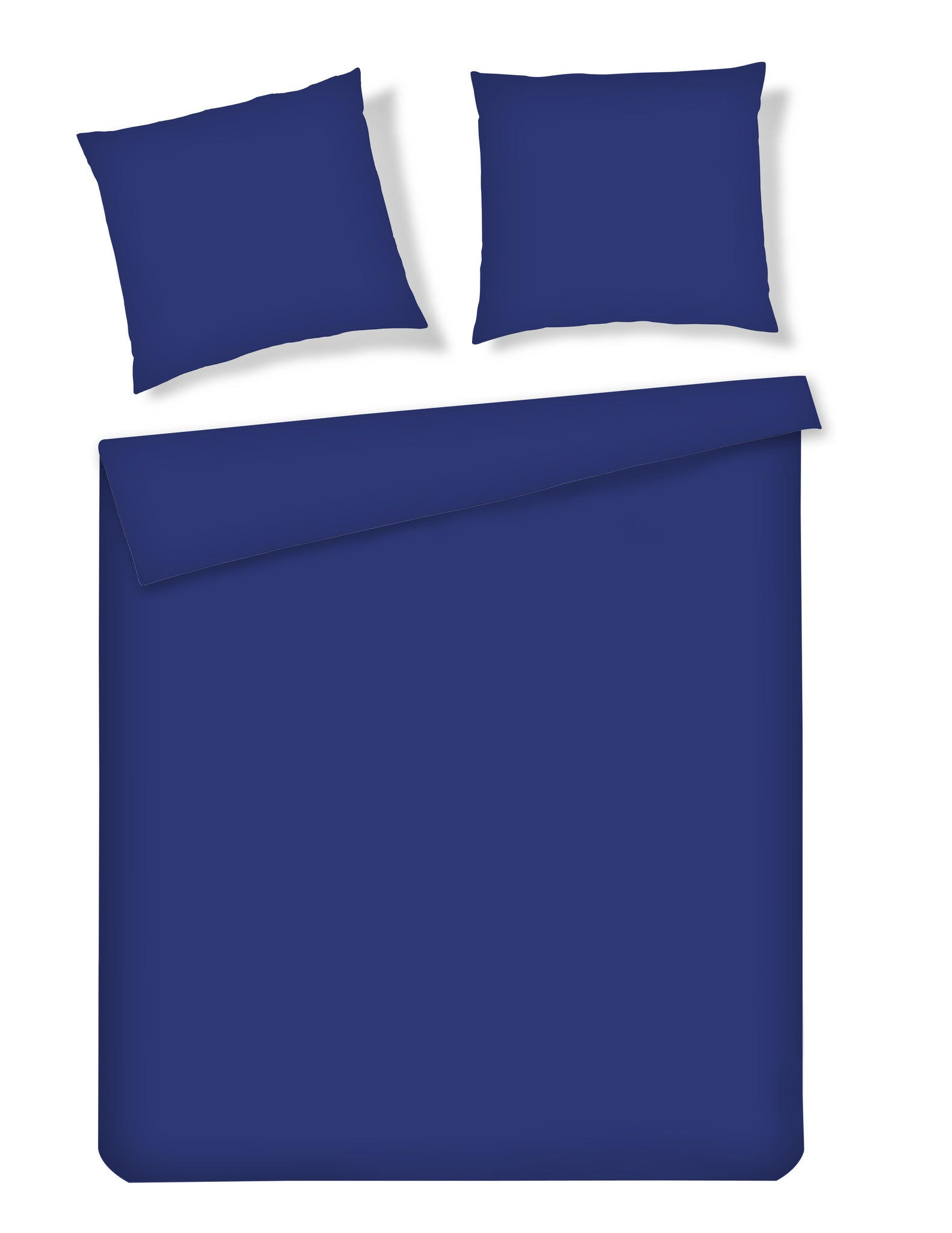 BETTWÄSCHE Micros - Dunkelblau, Textil (200/220cm) - home&you