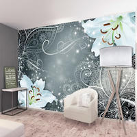 SELBSTKLEBENDE FOTOTAPETE 343/245 cm - Weiß/Grau, Kunststoff/Textil (343/1cm) - KUNSTLOFT