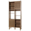 BÜCHERREGAL Holz - Braun, Holz (75/178/35cm) - MCW