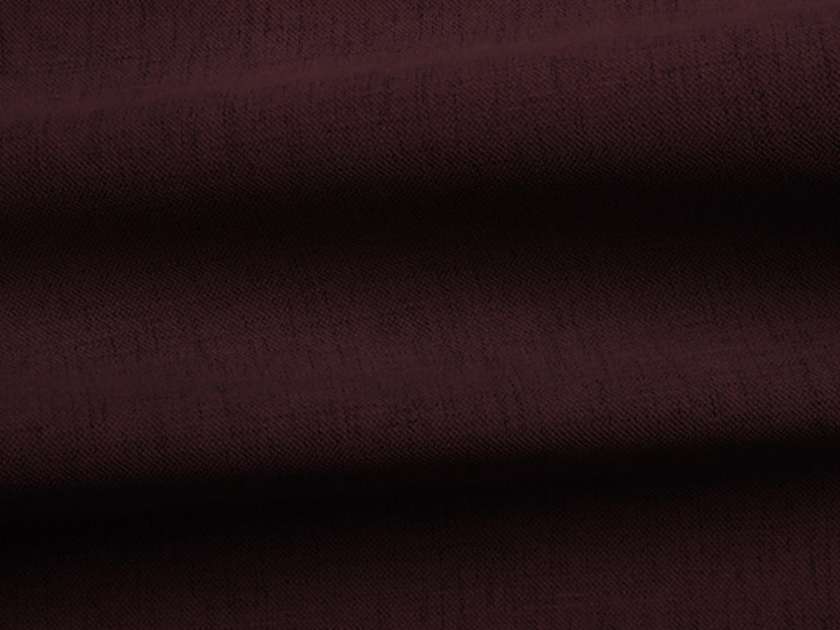 2-SITZER SOFA Strukturstoff Rot - Rotbraun/Schwarz, Holzwerkstoff/Kunststoff (180/77/90cm) - Makamii
