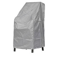 SCHUTZHÜLLE für Stapelstühle / Klappsessel SHP-20008 - Grau, Kunststoff (66/120/66cm) - mehr Garten