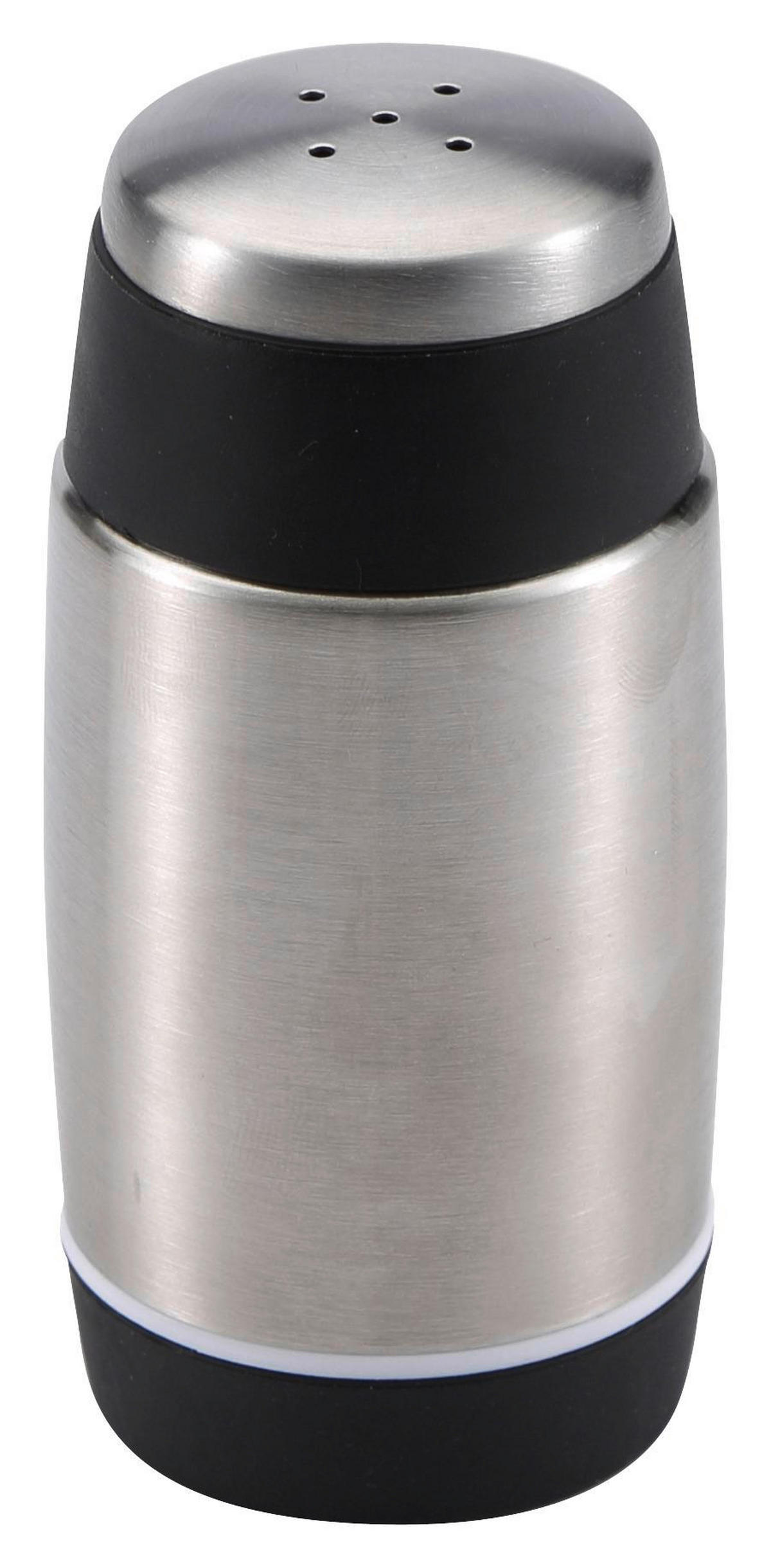 SALZ- und Pfefferstreuer Blecher aus Edelstahl - Schwarz, Metall (1/1/1cm) - Mömax