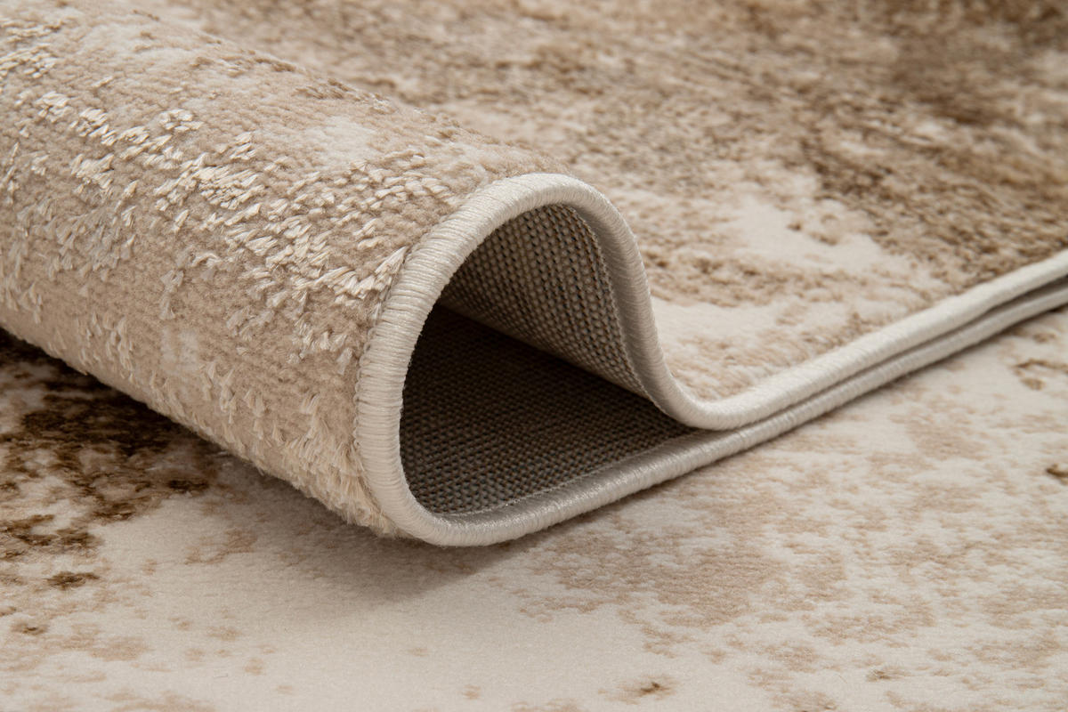 TEPPICH CRYSTAL Creme Beige 180/250 cm - Beige/Creme, Textil (180/250cm) - Tapiso