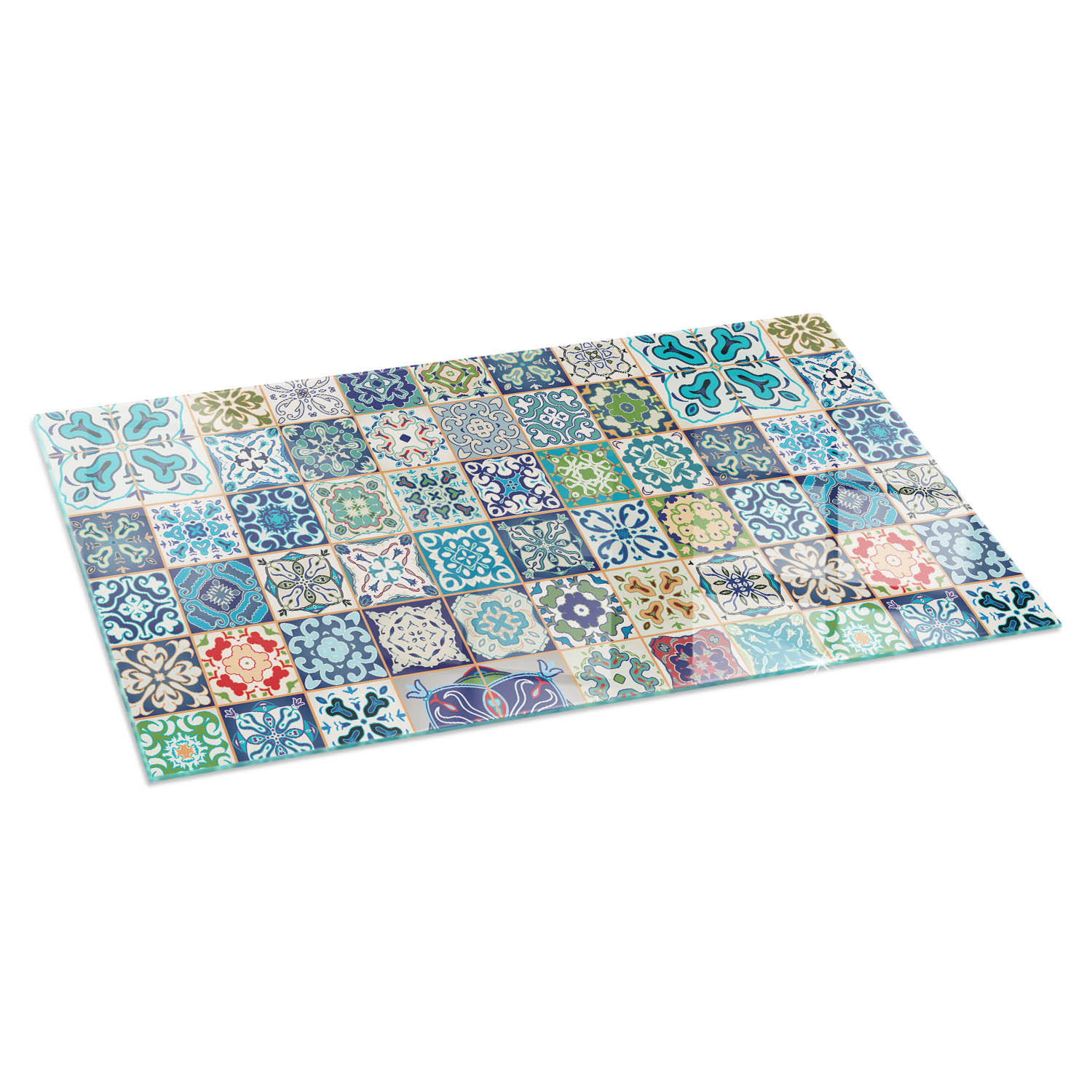 ArtPrintCave Glasplatte Blau 120x60x0.4 cm