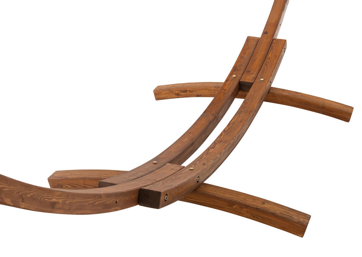 HÄNGEMATTE Stoff Grau - Grau, Textil (120/107/400cm) - CLP