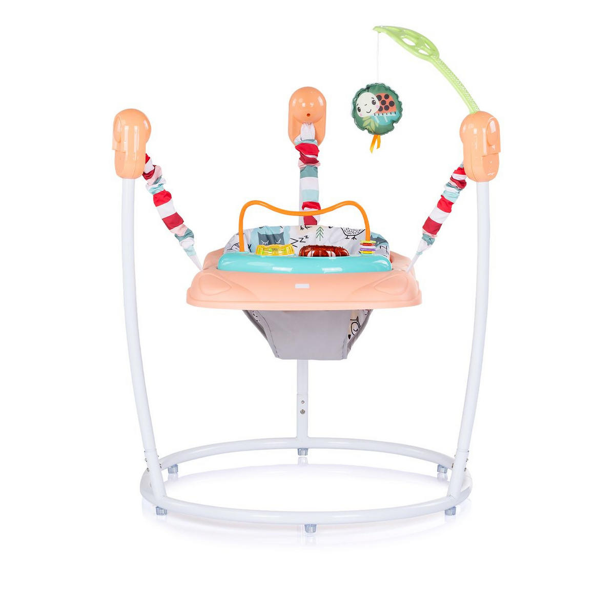 HOPSER Jumpy Car rosa Spielcenter, Hängespielzeug Musikpanel verstellbar, Musikpanel - Rosa, Kunststoff (66/71/71cm) - Chipolino