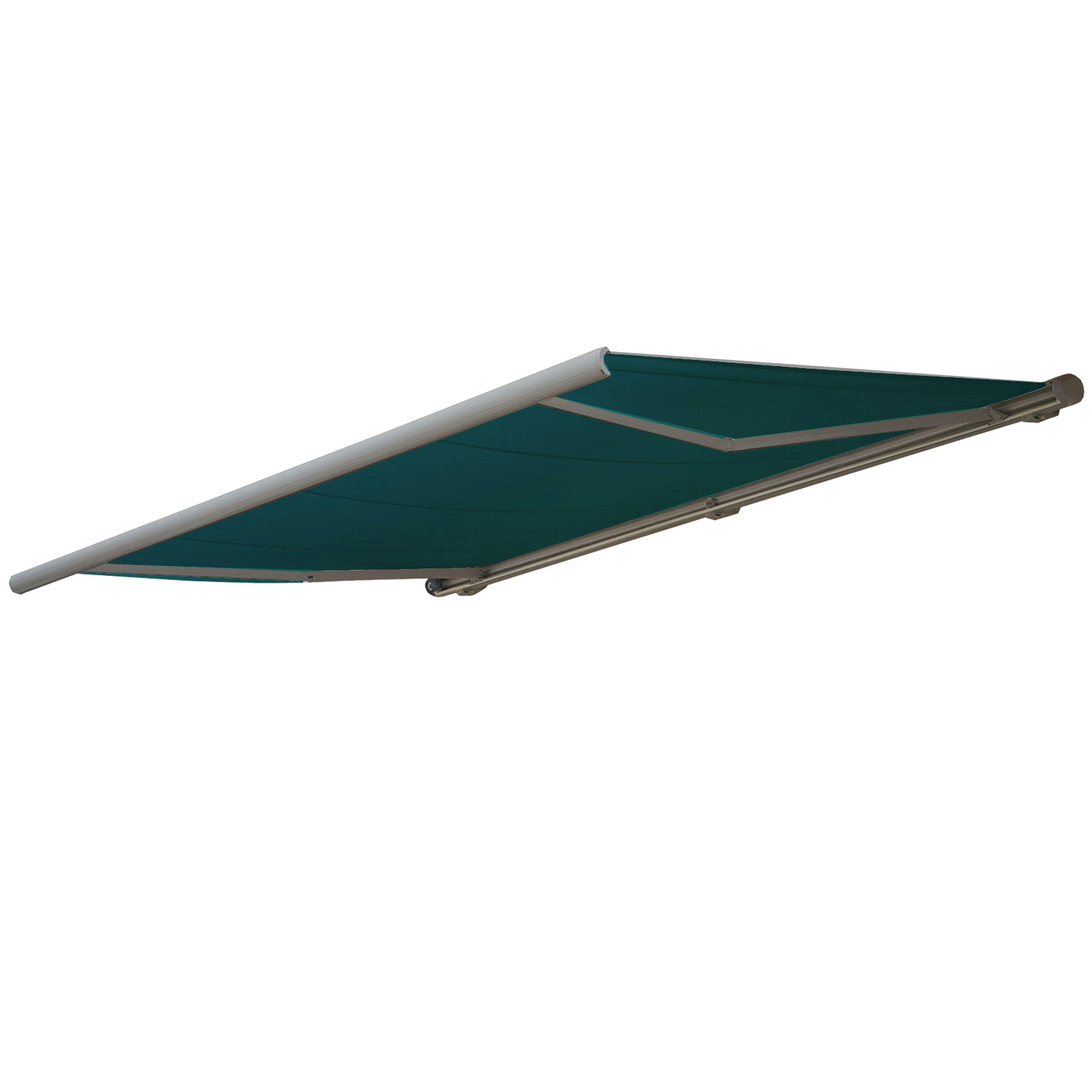 ELEKTRISCHE KASSETTENMARKISE Blau, Grün, Grau - Blau/Grau, Textil (400/23/300cm) - MCW