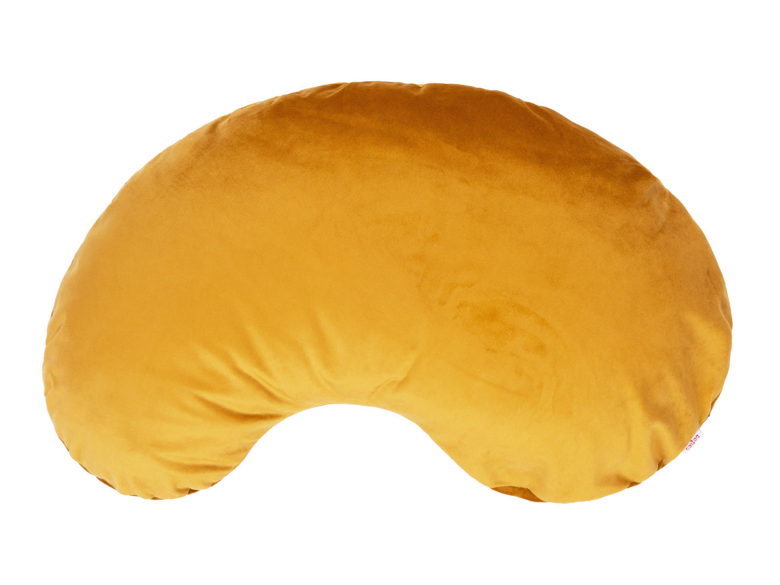 XL-KISSEN-BOHNE Samt&Sonders curry-senf 70/45 cm - Currygelb, Textil (45/70cm) - beties Heimtextil