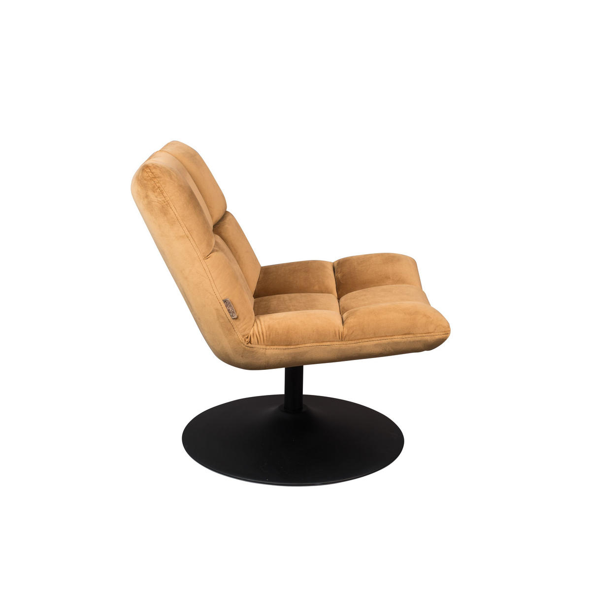 SESSEL Bar Bouclé Goldbraun - Braun, Textil (76/78/74cm) - Dutchbone