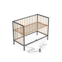 BEISTELLBETT mit Rollen & Umbauseite - grau/natur - Dreamy 4 in 1 Bett - Naturfarben/Grau, Holz (120/90/60cm) - Sämann – make a difference.