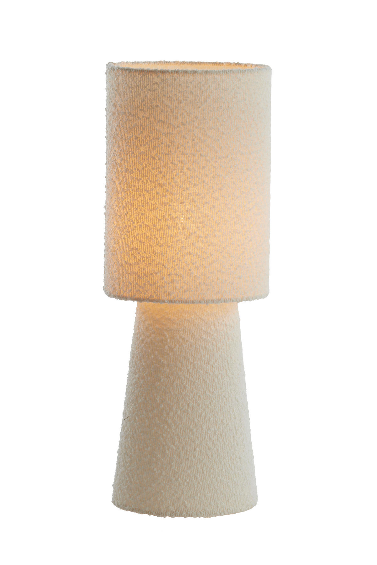 TISCHLAMPE Mikkel Weiß Ø20/58 cm - Weiß, Textil (20/20/57.5cm) - Light & Living