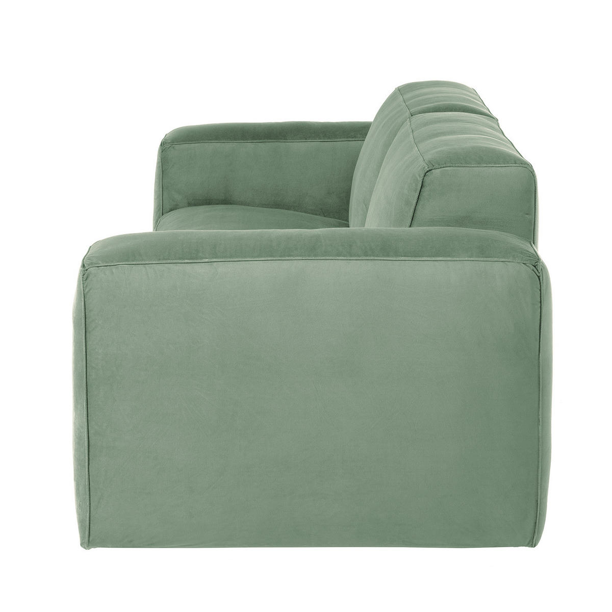 2-SITZER SOFA - Hellgrau, Textil (190/75/96cm) - home24