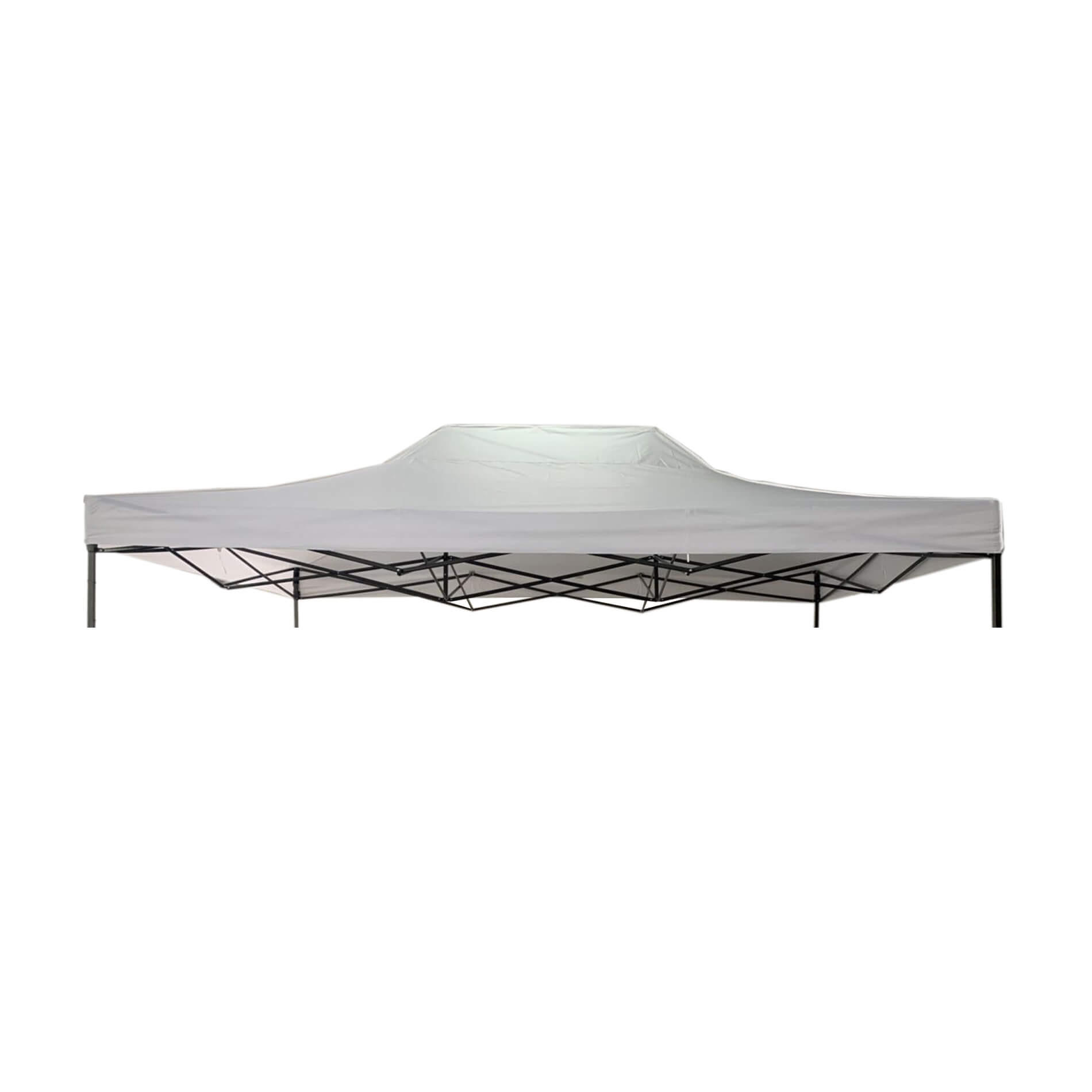 PAVILLONABDECKUNG Weiß 440/290/1 cm - Weiß, Kunststoff (450/1/300cm) - Mobili Rebecca
