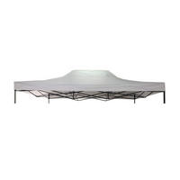 PAVILLONABDECKUNG Weiß 440/290/1 cm - Weiß, Kunststoff (450/1/300cm) - Mobili Rebecca