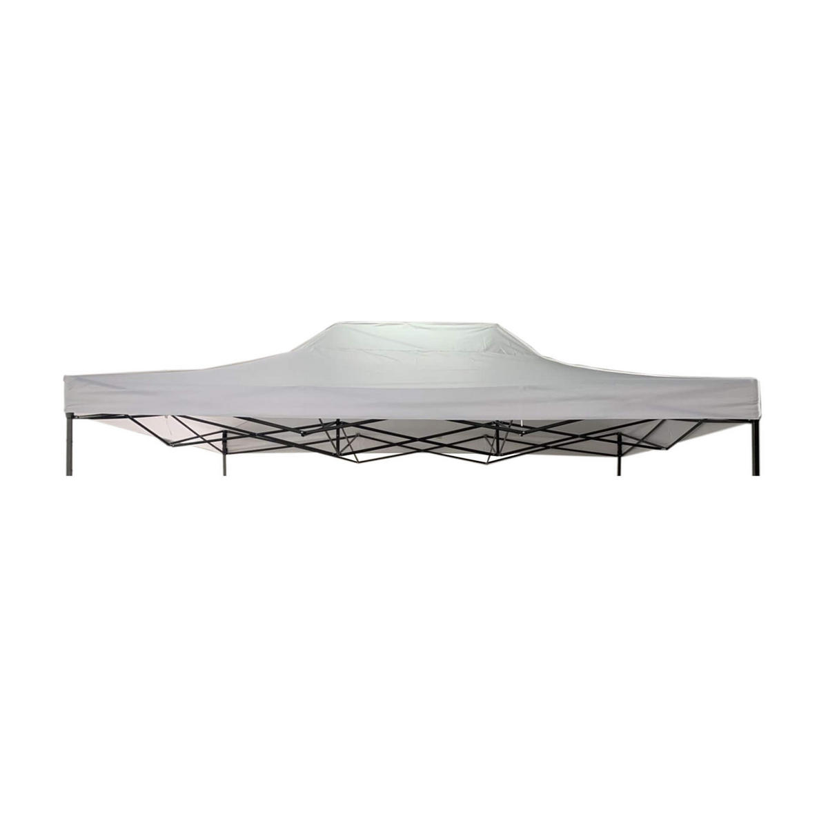 PAVILLONABDECKUNG Weiß 440/290/1 cm - Weiß, Kunststoff (450/1/300cm) - Mobili Rebecca