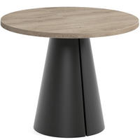 TISCH Schwarz ALMA Ausziehbar 100/176 cm - Eichefarben/Schwarz, Holzwerkstoff (2/100/76cm) - Sepro Meble