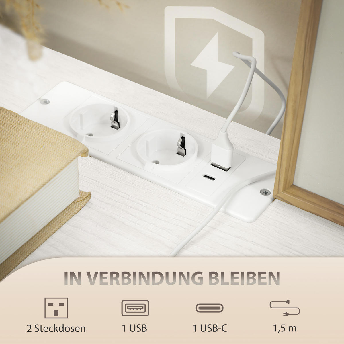 KOMMODE, Aufbewahrungsschrank mit 8 Schubladen aus Stoff, Stahlrahmen, Cremeweiß - Goldfarben/Creme, Textil/Metall (30/76/110cm) - HOMCOM