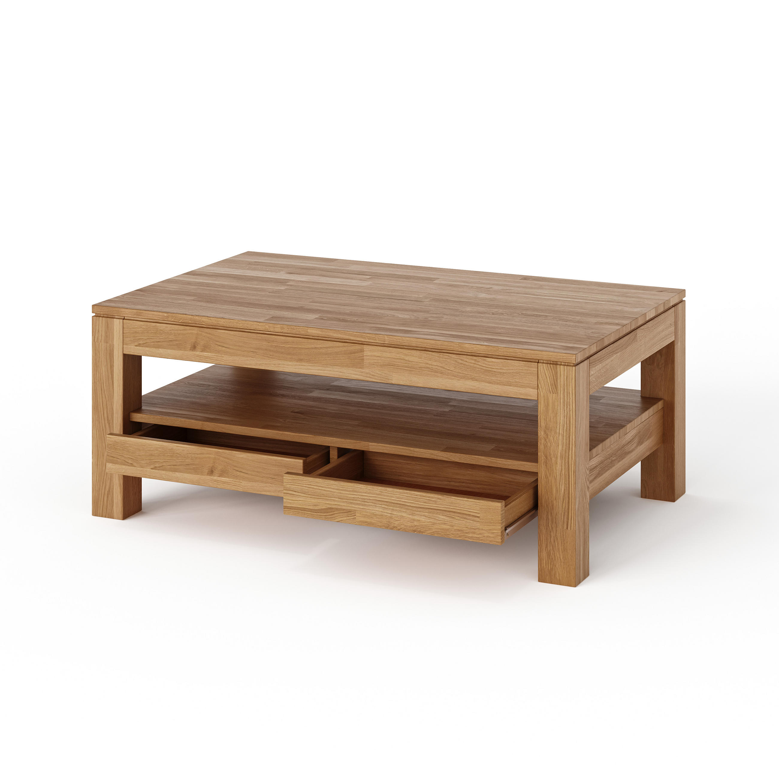 COUCHTISCH Skagen - Braun, Holz (110/70/45cm) - kiki design