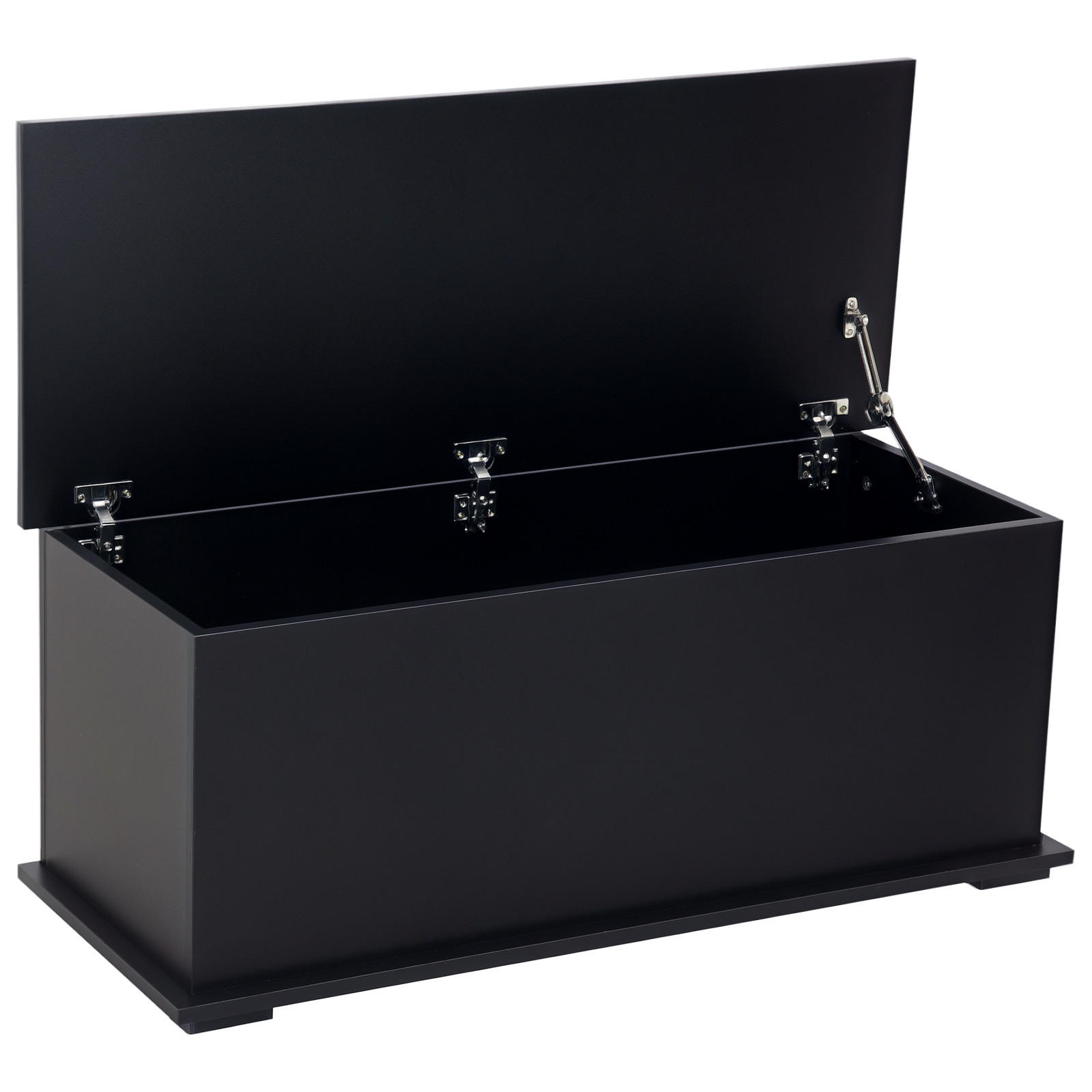 KISSENBOX DE-12434 100/40/40 cm Schwarz - Schwarz, Holzwerkstoff (40/40/100cm) - ComfortXL