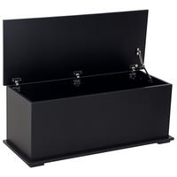 KISSENBOX DE-12434 100/40/40 cm Schwarz - Schwarz, Holzwerkstoff (40/40/100cm) - ComfortXL