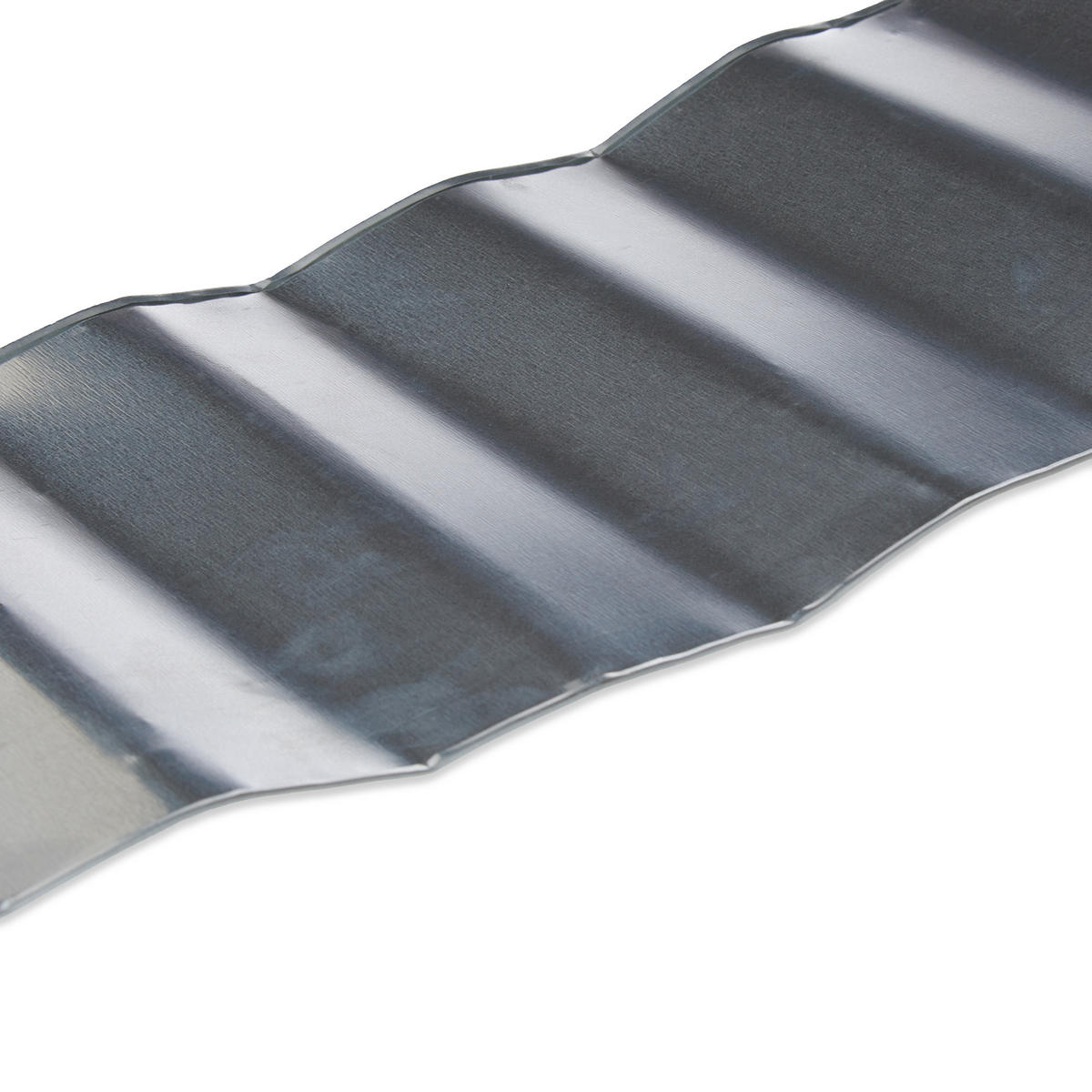 RASENKANTE - Silberfarben, Metall (0.1/16/999cm) - Relaxdays