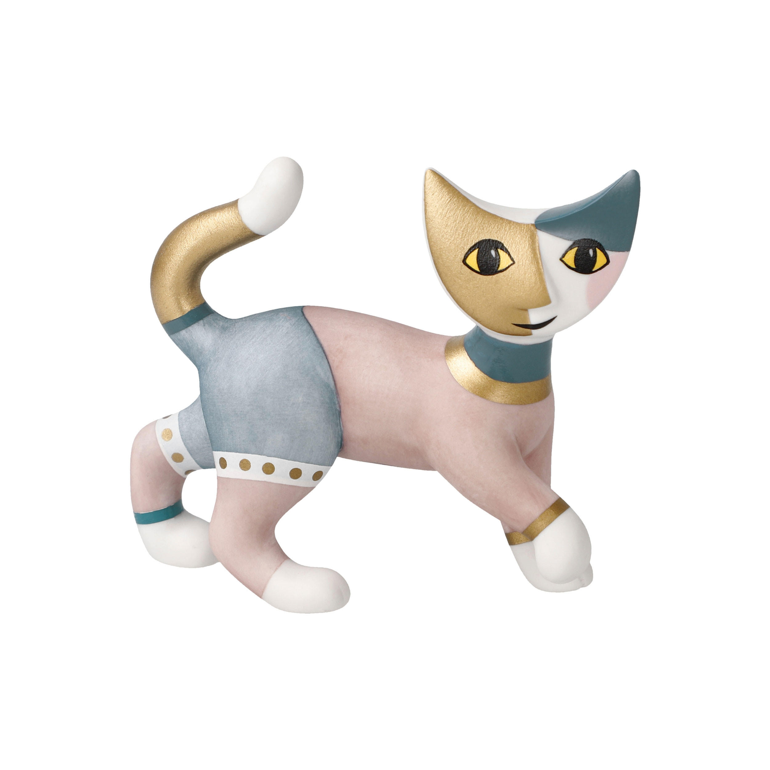 TIERFIGUR Rosina Wachtmeister - Molly, Biskuit-Porzellan, Bunt, 7 cm - Multicolor, Keramik (2.5/7/7.5cm) - Goebel
