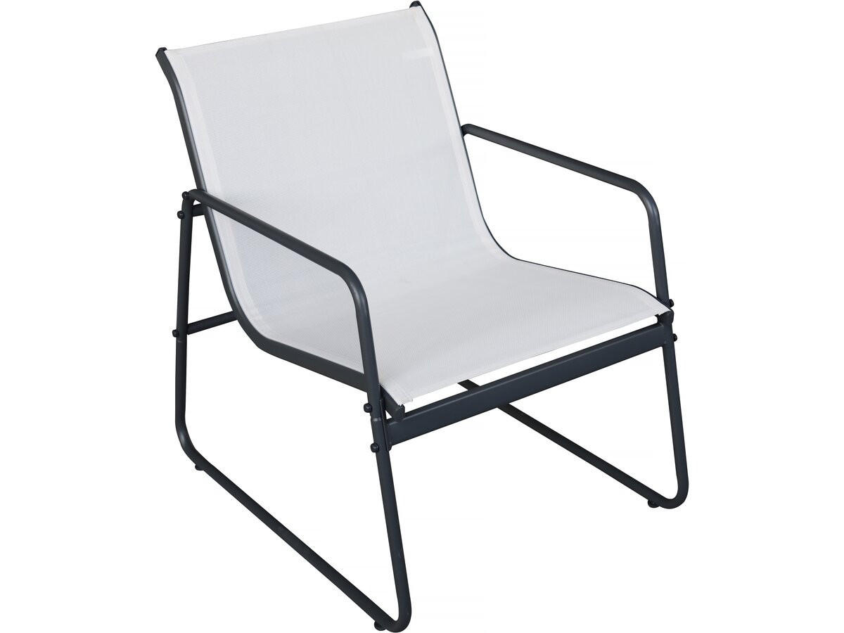 LOUNGEGARNITUR Fortaleza 4-Sitzer Beige - Beige, Glas/Metall - Habitat Garten